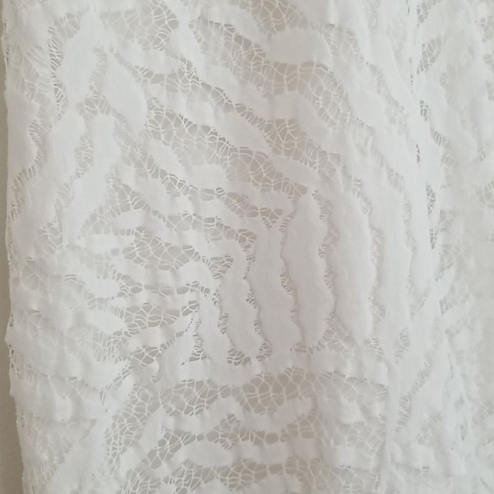 White lace bodycon mini dress - Picture 7 of 7